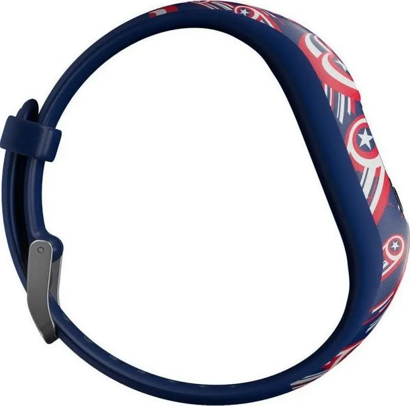 Детский фитнес-браслет Garmin Vivofit Jr. 2 Captain America (Blue/Red) - 3