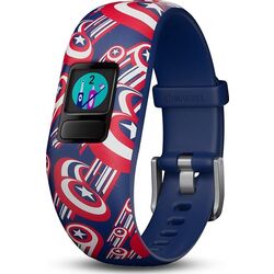 Детский фитнес-браслет Garmin Vivofit Jr. 2 Captain America (Blue/Red)