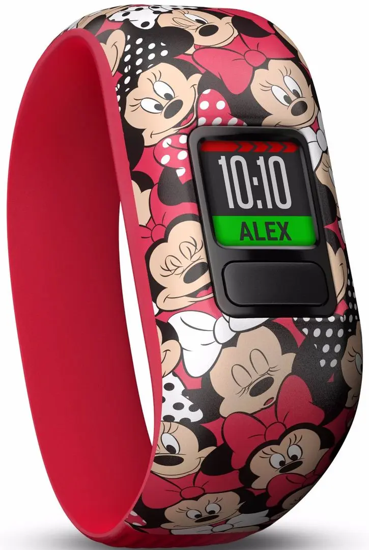 Детский фитнес-браслет Garmin Vivofit Jr. 2 (Minnie Mouse)