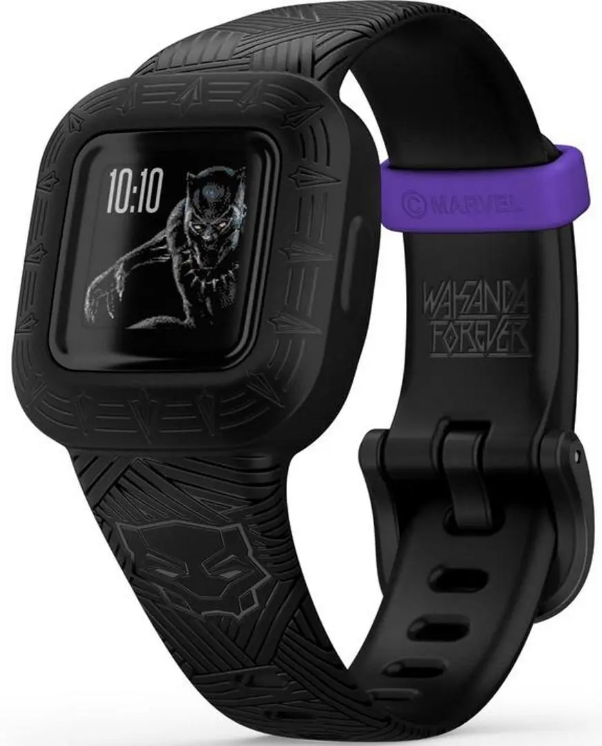 Детский фитнес-браслет Garmin Vivofit Jr. 3 (Black Panther)