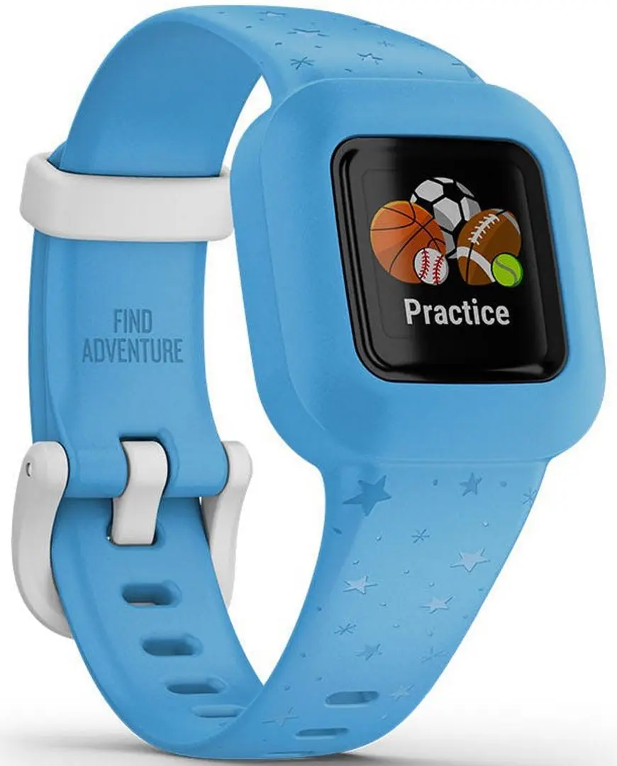 Детский фитнес-браслет Garmin Vivofit Jr. 3 (Blue Stars) - 2