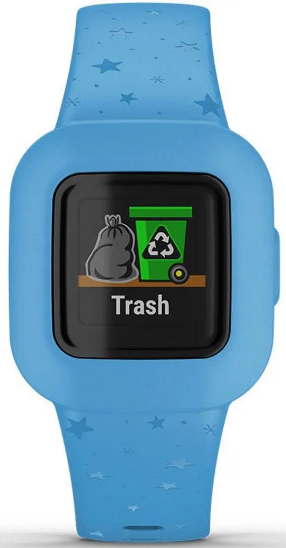 Детский фитнес-браслет Garmin Vivofit Jr. 3 (Blue Stars) - 4
