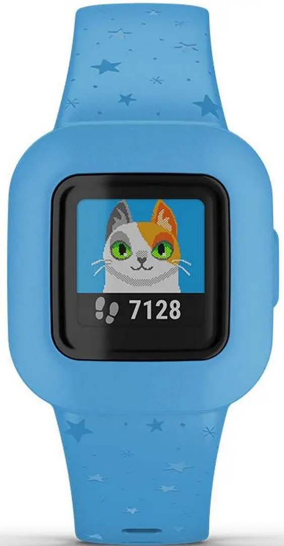 Детский фитнес-браслет Garmin Vivofit Jr. 3 (Blue Stars) - 5