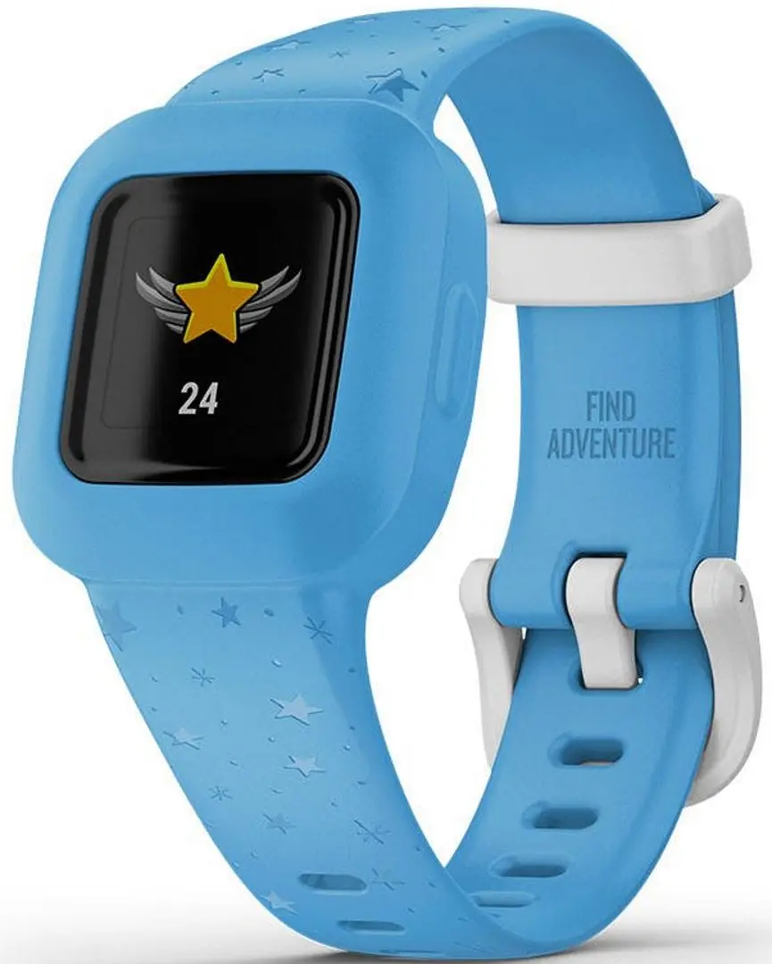 Детский фитнес-браслет Garmin Vivofit Jr. 3 (Blue Stars) - 6