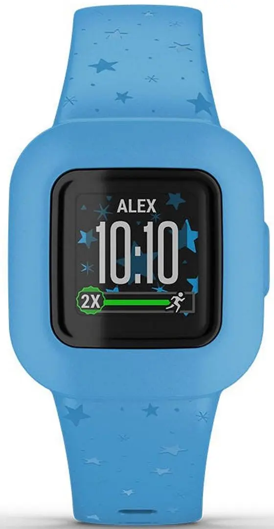 Детский фитнес-браслет Garmin Vivofit Jr. 3 (Blue Stars) - 8