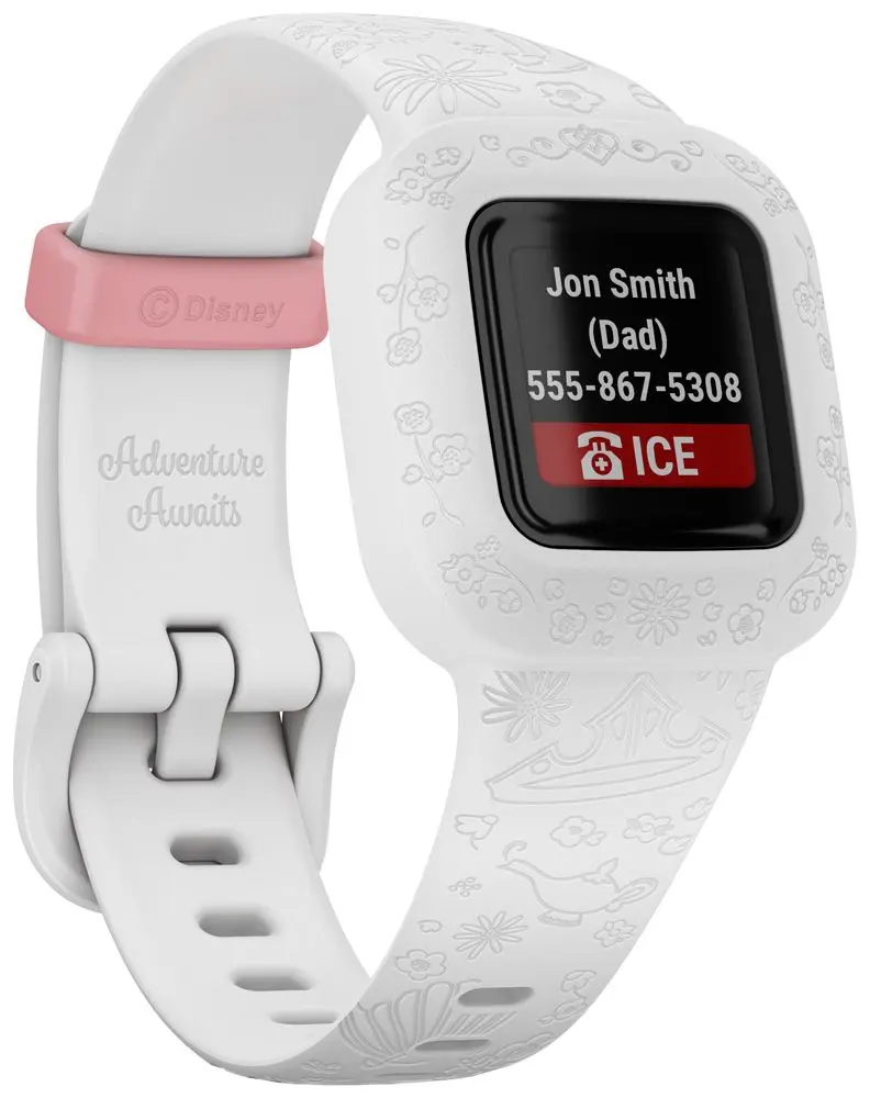Детский фитнес-браслет Garmin Vivofit Jr. 3 (Disney Princess) - 2
