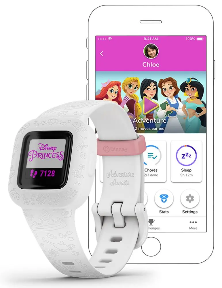Детский фитнес-браслет Garmin Vivofit Jr. 3 (Disney Princess) - 3
