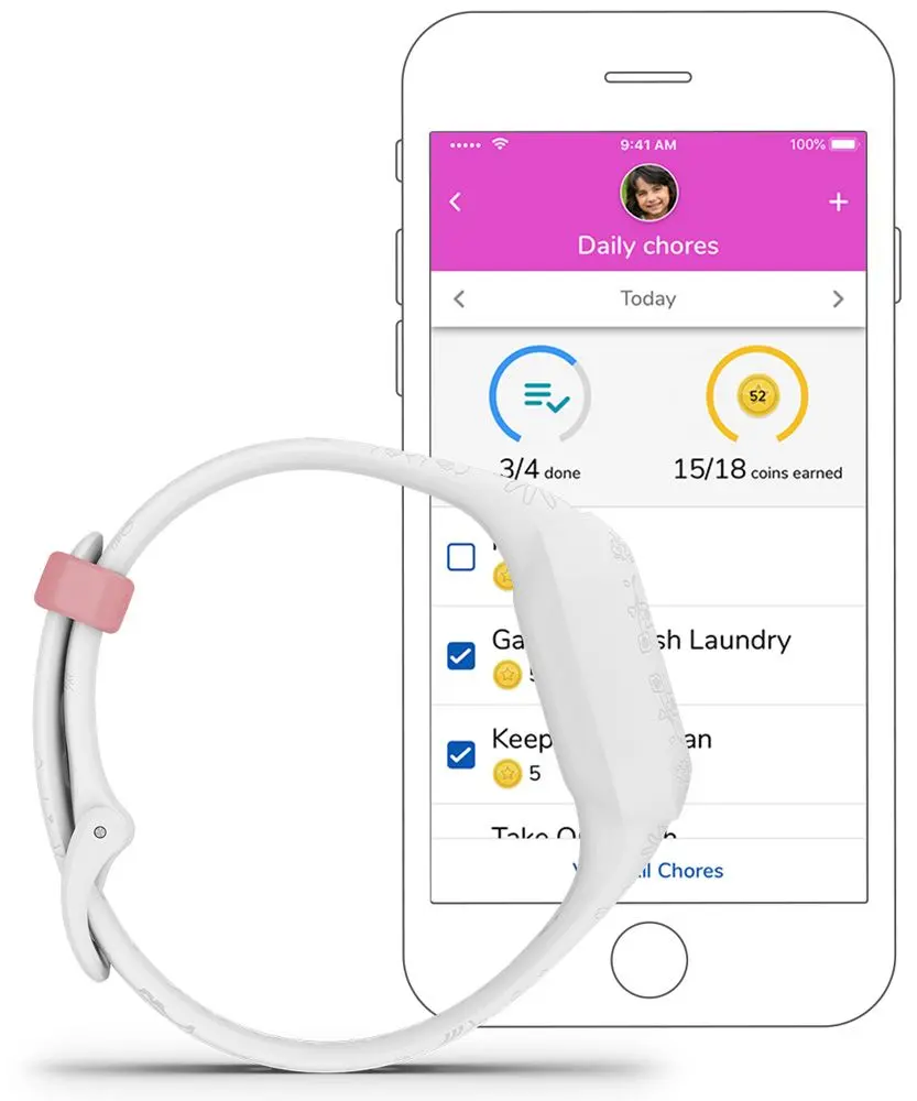 Детский фитнес-браслет Garmin Vivofit Jr. 3 (Disney Princess) - 5