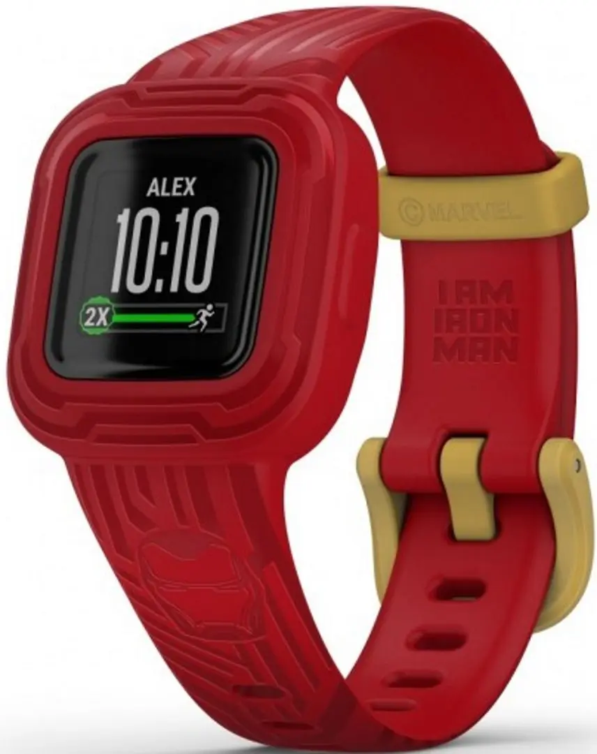 Детский фитнес-браслет Garmin Vivofit Jr. 3 (Iron Man) - 3