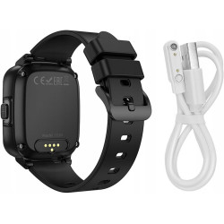 Смарт-часы детские Hoco Y104 4G (Black) Thumb