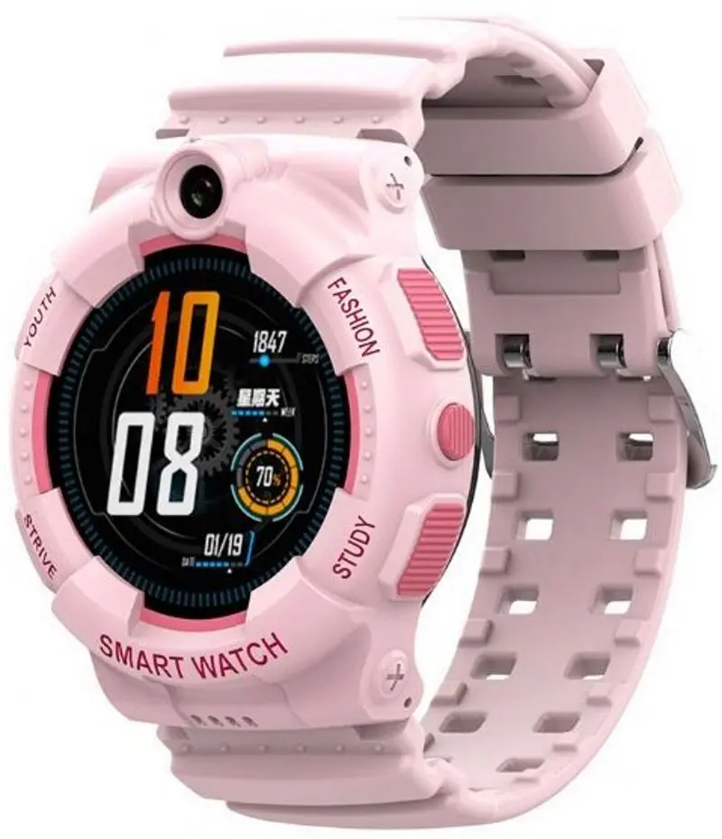 Смарт-часы детские Wonlex KT25 4G (Pink)