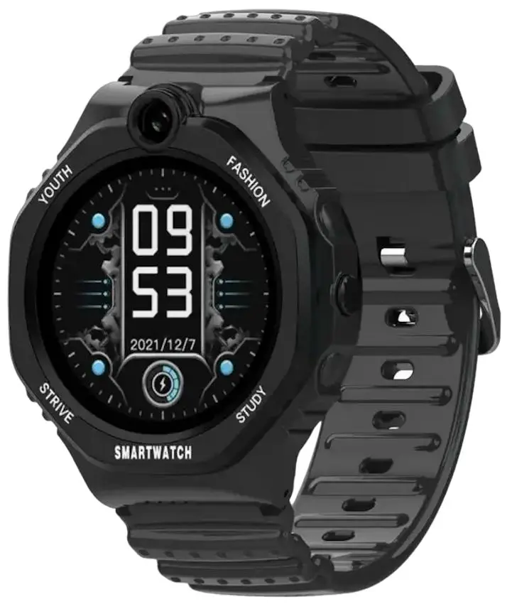 Ceas inteligent pentru copii Wonlex KT26S 4G (Black)