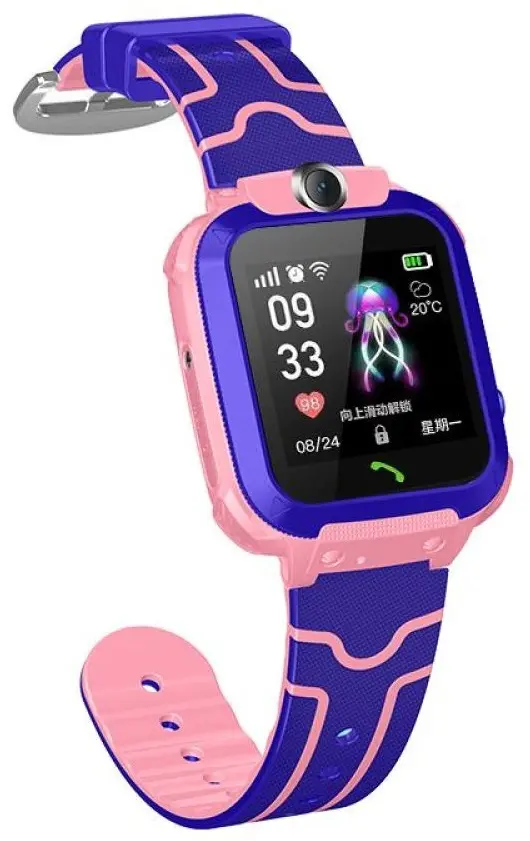 Ceas inteligent pentru copii XO H100 2G (Pink/Blue)