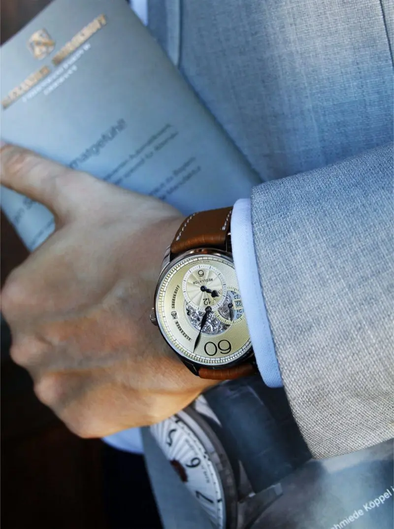 Ceas de mana Alexander Shorokhoff Regulator AS.R02-2F