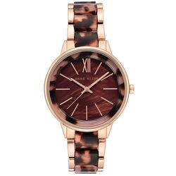 Ceas de mana Anne Klein AK/1412TORG (Brown/Rose Gold)