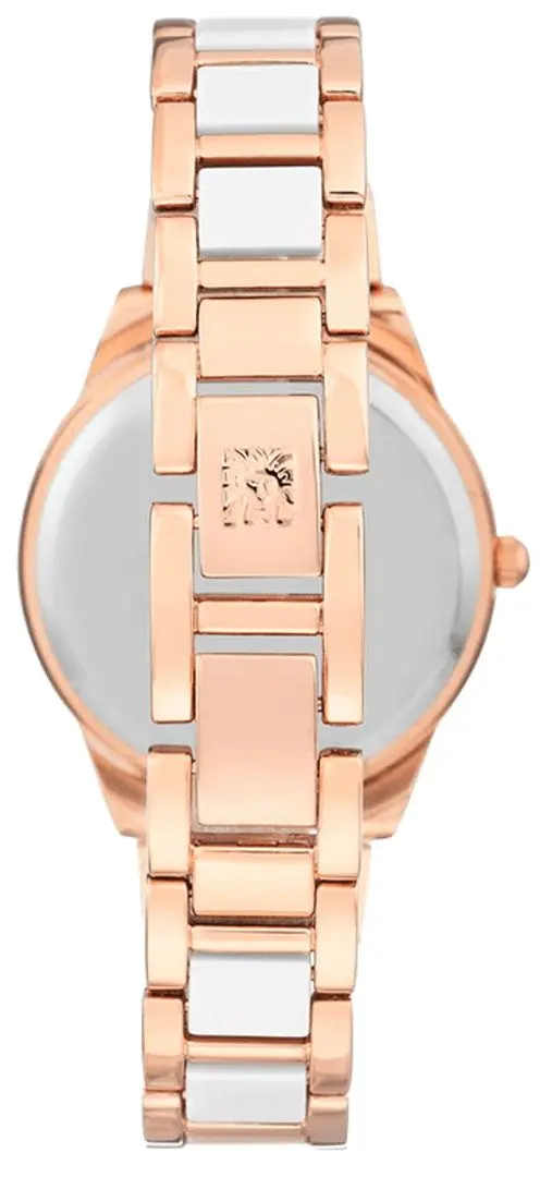 Ceas de mana Anne Klein Ceramic AK/3160WTRG (White/Gold)