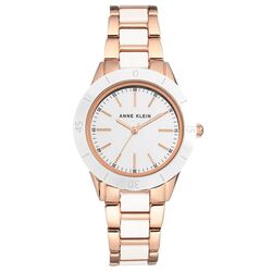 Ceas de mana Anne Klein Ceramic AK/3160WTRG (White/Gold)