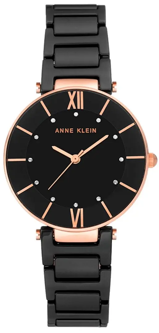 Наручные часы Anne Klein Ceramic AK/3266BKRG (Black/Gold)