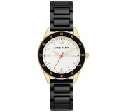 Наручные часы Anne Klein Ceramic AK/3658GPBK (Black/Gold)