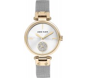 Ceas de mana Anne Klein Crystal AK/3001SVTT (Gold/Silver)