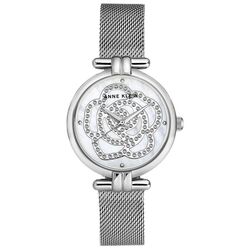Ceas de mana Anne Klein Crystal AK/3103MPSV (Silver/White)