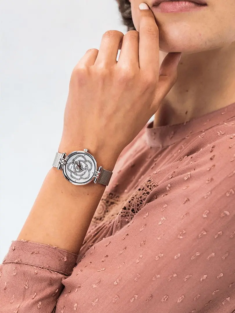 Наручные часы Anne Klein Crystal AK/3103MPSV (Silver/White)