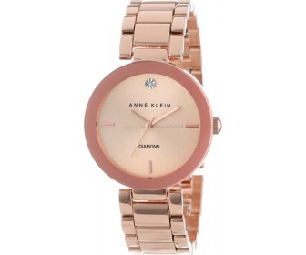 Ceas de mana Anne Klein Diamond AK/1362RGRG (Rose Gold/Pink)