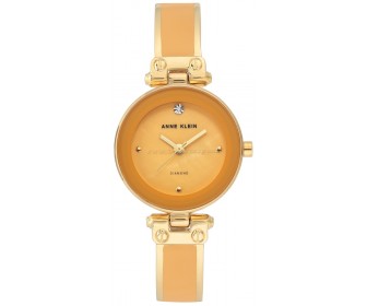 Ceas de mana Anne Klein Diamond AK/1980MGGB (Gold/Marigold)