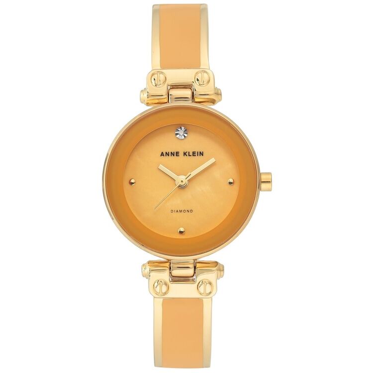 Ceas de mana Anne Klein Diamond AK/1980MGGB (Gold/Marigold)