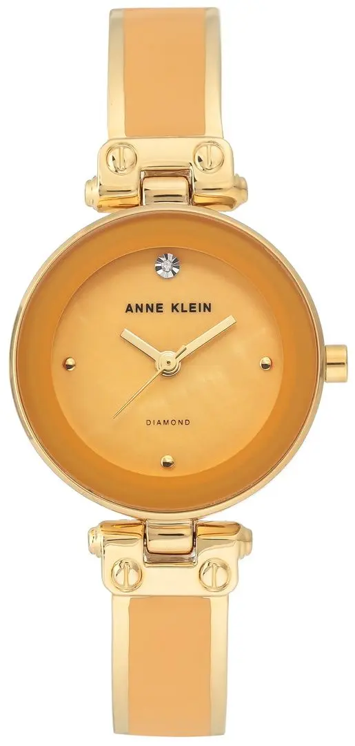 Ceas de mana Anne Klein Diamond AK/1980MGGB (Gold/Marigold)