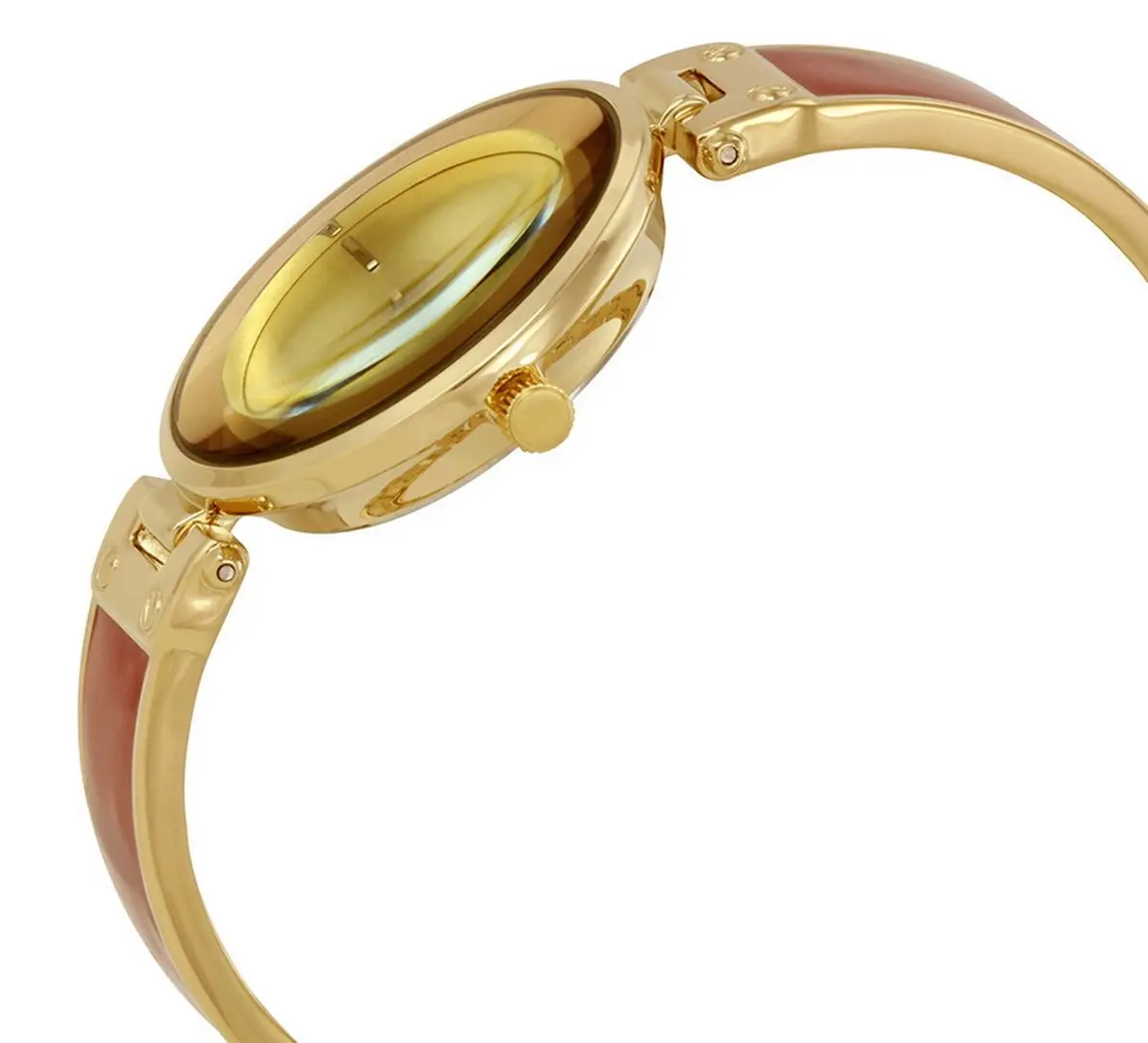 Ceas de mana Anne Klein Diamond AK/2512BYGB (Gold/Red)