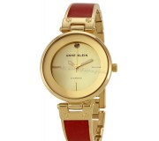 Наручные часы Anne Klein Diamond AK/2512BYGB (Gold/Red)