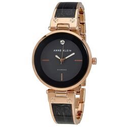Ceas de mana Anne Klein Diamond AK/2512GYRG (Gold/Black)