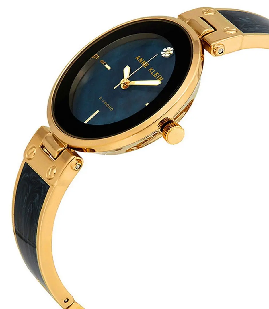 Наручные часы Anne Klein Diamond AK/2512NVGB (Gold/Blue)