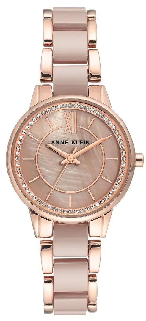 Ceas de mana Anne Klein Fashion AK/3344TPRG (Rose Gold/Rose)