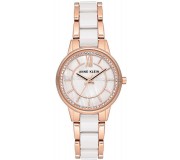 Ceas de mana Anne Klein Fashion AK/3344WTRG (White/Rose Gold)