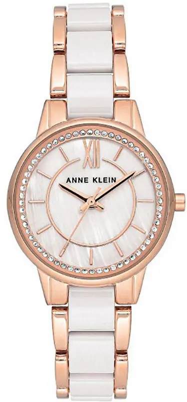 Наручные часы Anne Klein Fashion AK/3344WTRG (White/Rose Gold)