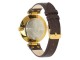 Ceas de mana Anne Klein Leather Strap 10/9168IVBN (Brown/Gold)