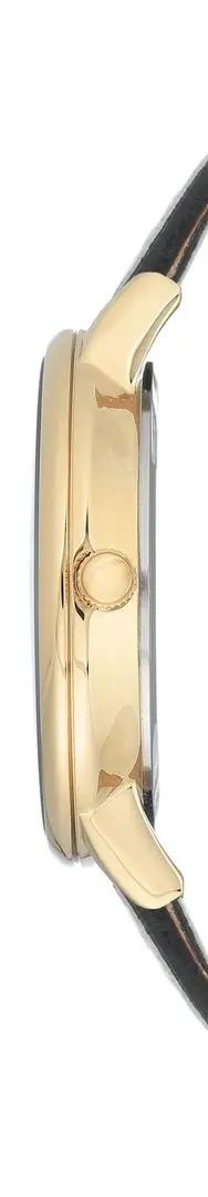 Наручные часы Anne Klein Leather Strap AK/3734BKBK (Black/Gold)