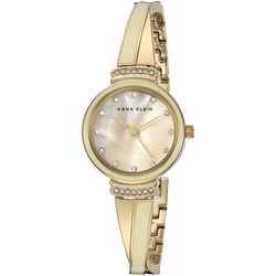 Ceas de mana Anne Klein Metal AK/2216IVGB (Gold/Pearl)