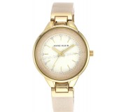 Наручные часы Anne Klein Plastic AK/1408CRCR (Beige/Gold)