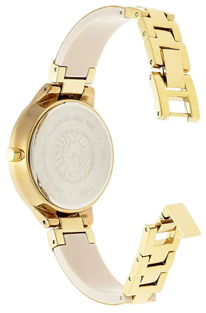 Ceas de mana Anne Klein Plastic AK/1408CRCR (Beige/Gold)