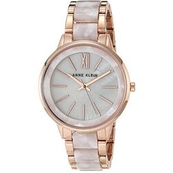 Ceas de mana Anne Klein Plastic AK/1412RGWT (Rose Gold)