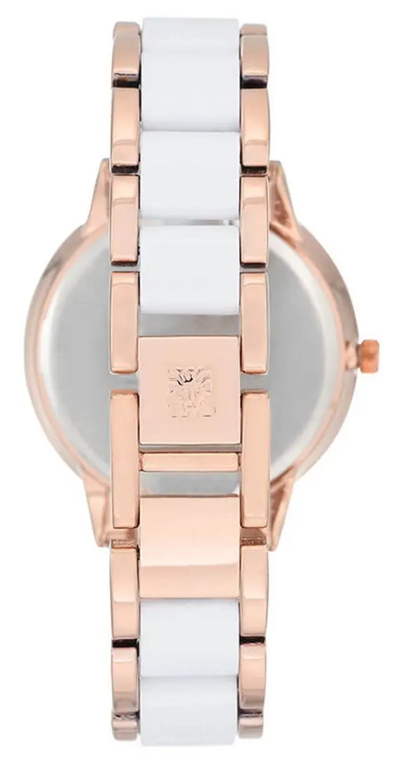 Наручные часы Anne Klein Plastic AK/1412WTRG (White/Rose Gold)