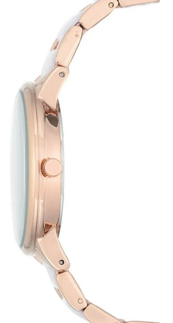Наручные часы Anne Klein Plastic AK/1412WTRG (White/Rose Gold)