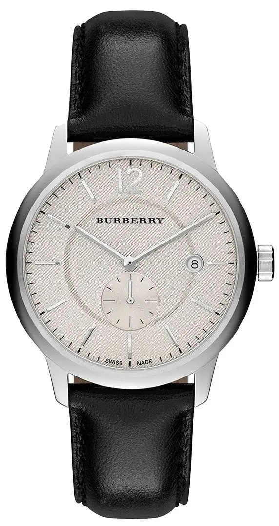 Ceas de mana Burberry Classic Round BU10000 (Black/Silver)