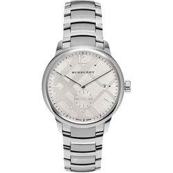 Наручные часы Burberry Classic Round BU10004 (Silver/White)