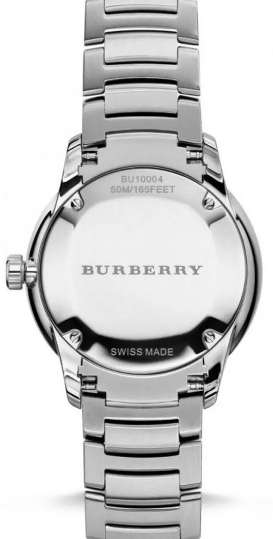 Наручные часы Burberry Classic Round BU10004 (Silver/White) - 4