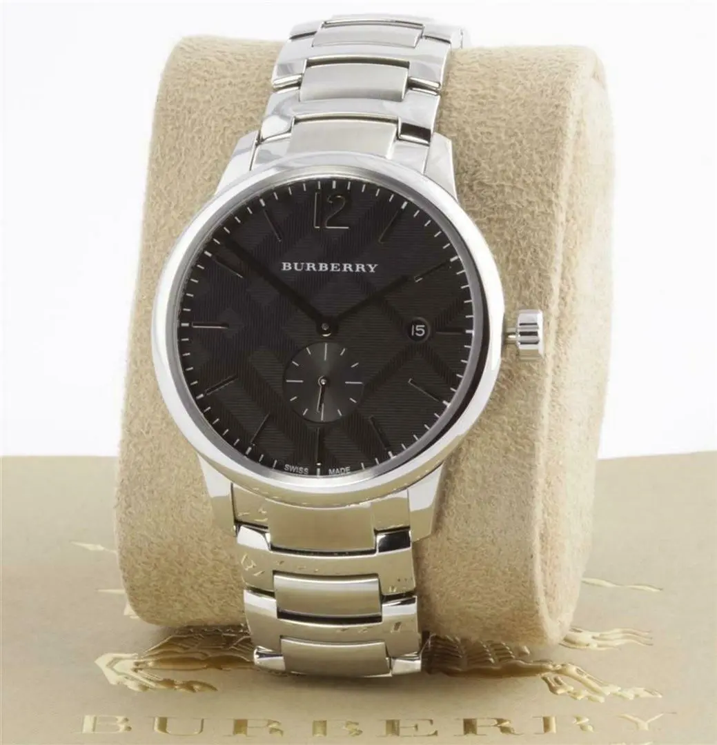 Наручные часы Burberry Classic Round BU10005 (Silver/Black) - 4