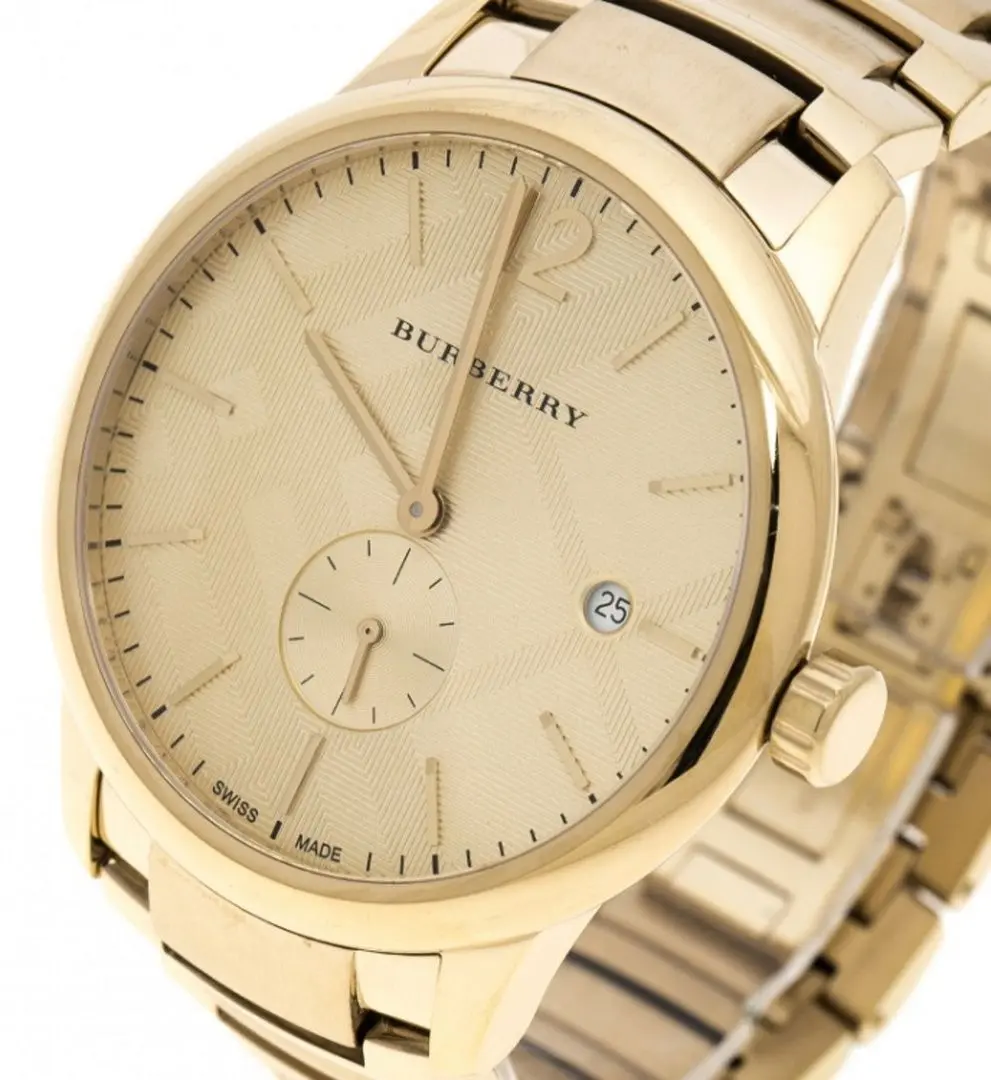 Наручные часы Burberry Classic Round BU10006 (Gold) - 2